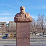 Monument in Baykonur