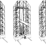 Erecting the Upper Stages of Saturn SA-1