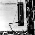 Hoisting Saturn SA-1 First Stage