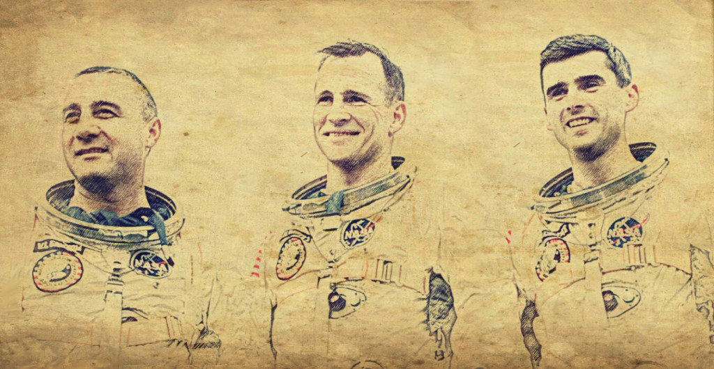 Apollo 1 Crew Sketch By Joe G.