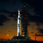 Apollo 4 the night before the launch