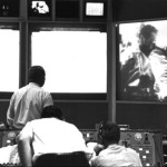 Mission Control watches first live TV from Apollo 7